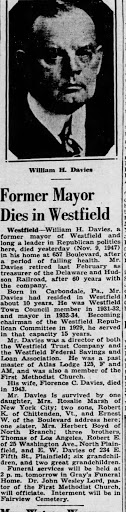 November 10, 1947 clipping from The Courier-News, Bridgewater New Jersey.