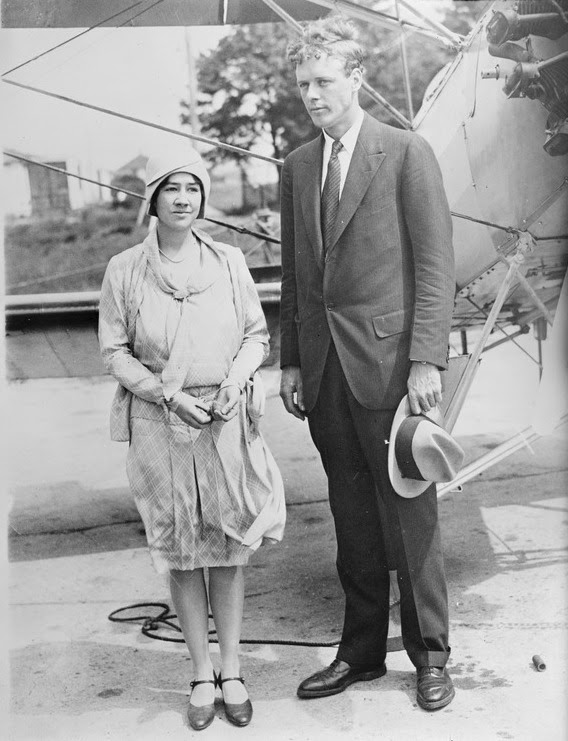 Ann and Charles Lindberg, June 1929.