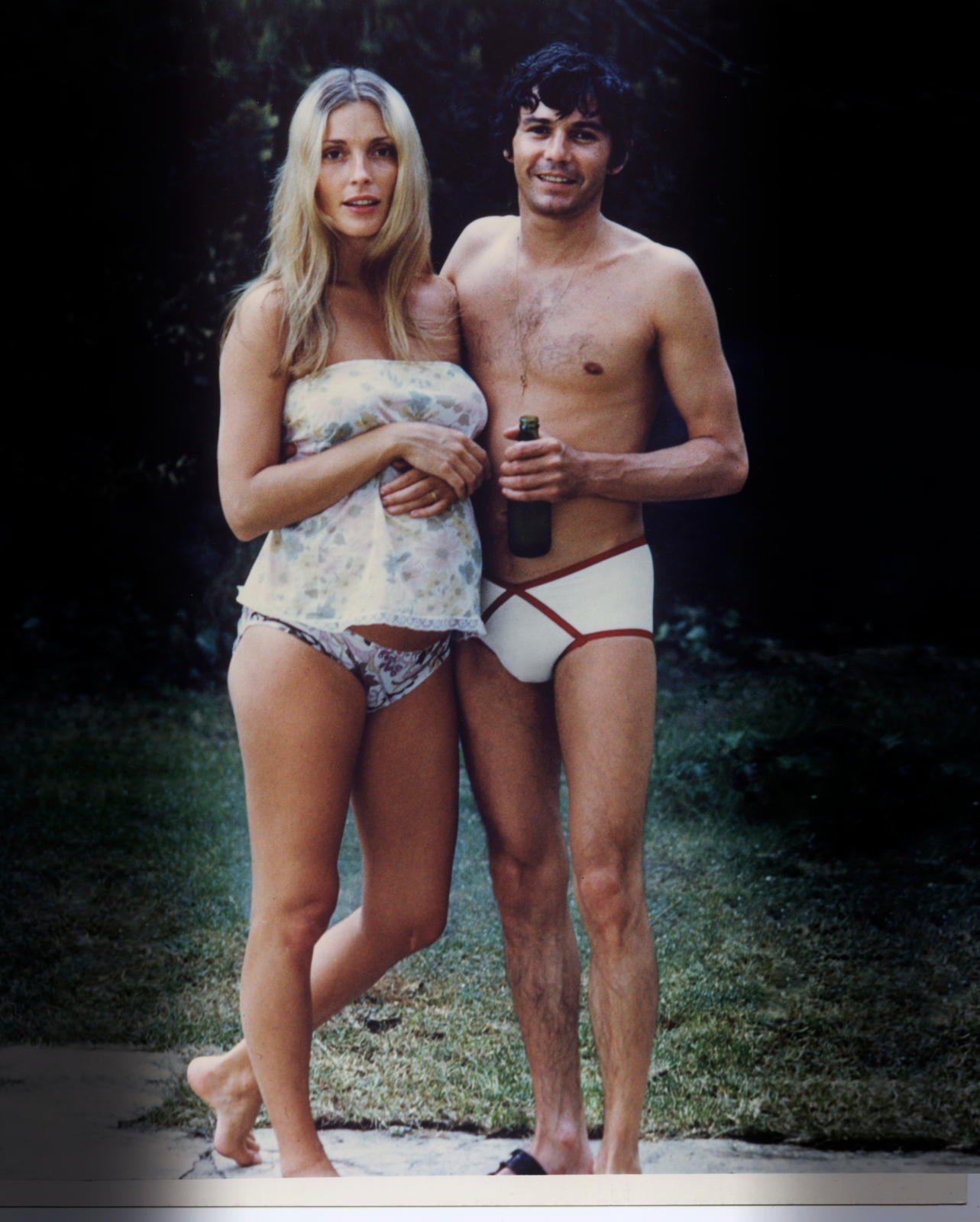 Sharon Tate and Jay Seabring August 1969 photo by Wojciech Frykowski.